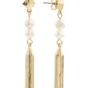 Pearl Gold Earrings